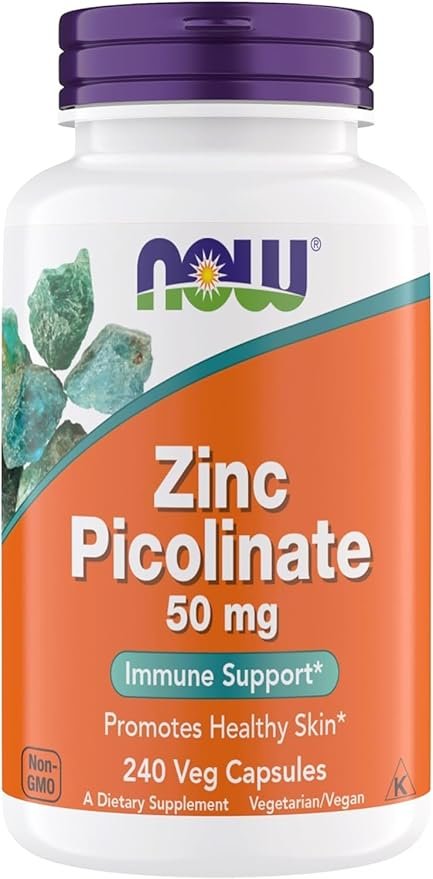 NOW Zinc Picolinate 50mg